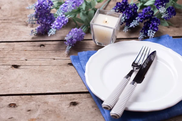 Summer table setting — Stock Photo, Image