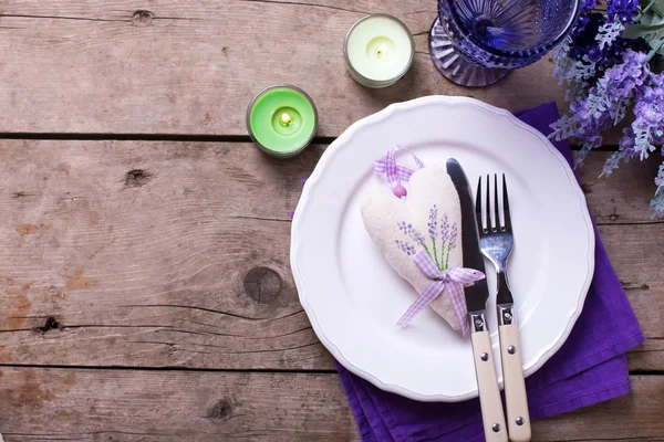 Summer table setting — Stock Photo, Image