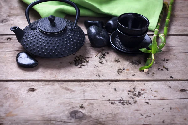 Traditional asian tea set — Stock Photo, Image