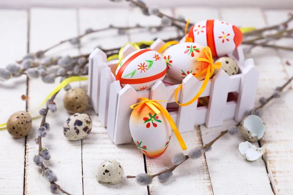 Colorful easter eggs — Stock Photo, Image