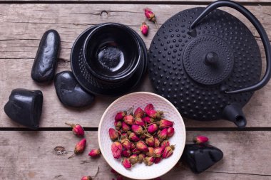 Geleneksel Asya çay seti