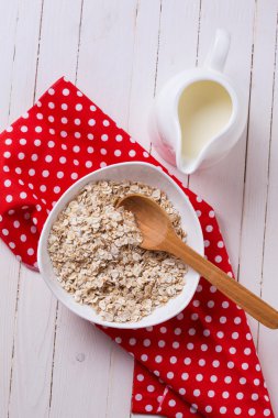 Kahvaltıda yulaf lapası