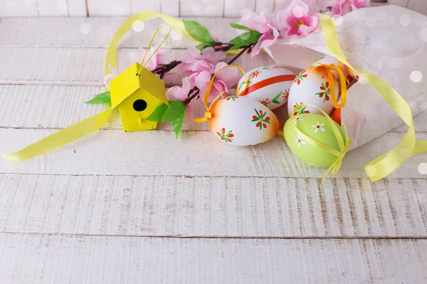 Colorful easter eggs — Stock Photo, Image