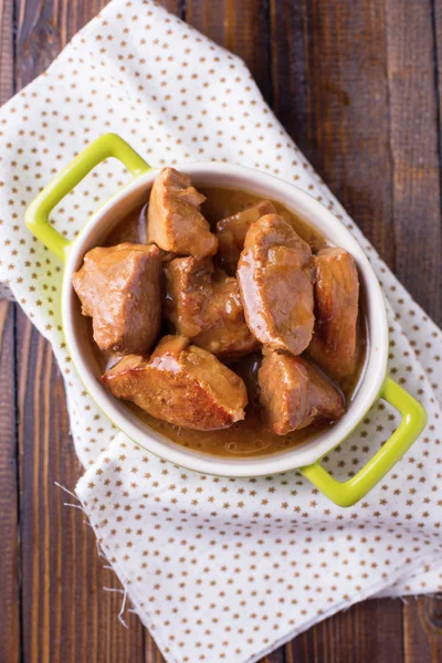 Stew with meat — Stock Photo, Image