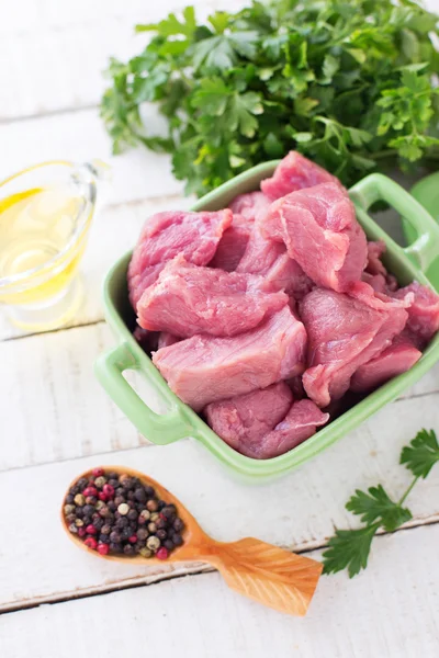 Carne fresca em bruto — Fotografia de Stock