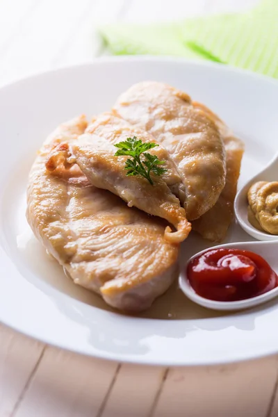 Carne frita — Fotografia de Stock