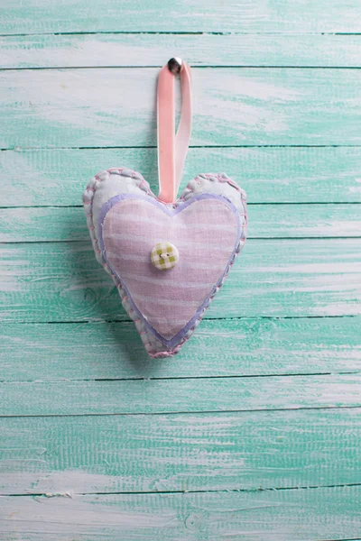 Textile heart — Stock Photo, Image