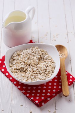 Kahvaltıda yulaf lapası