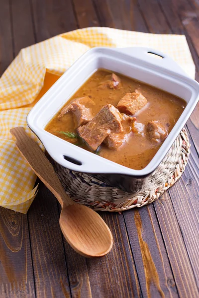 Stew with meat — Stock Photo, Image
