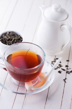 Bir fincan çay.