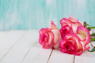 metin için zarif çiçek ve boş yer ile kartpostal