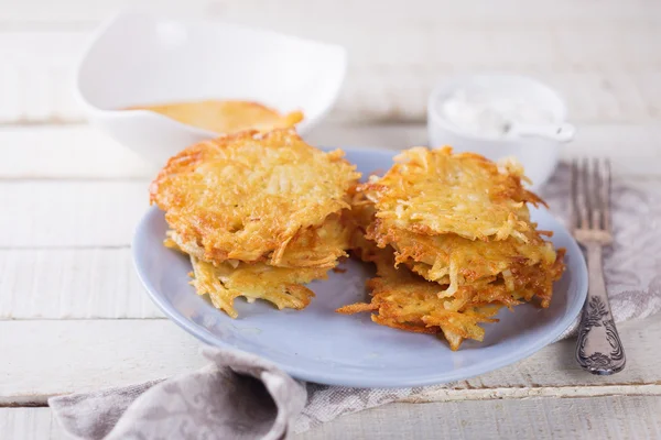 Potato pancakes — Stock Photo, Image