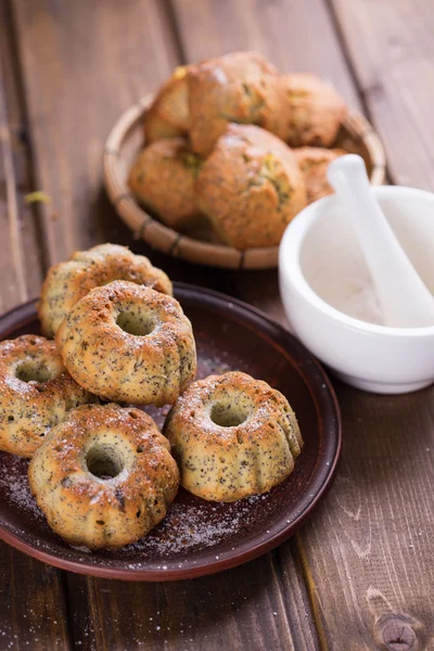 Verse zelfgemaakte muffins — Stockfoto