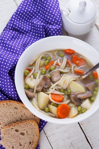 Sup segar untuk hidangan pembuka — Stok Foto
