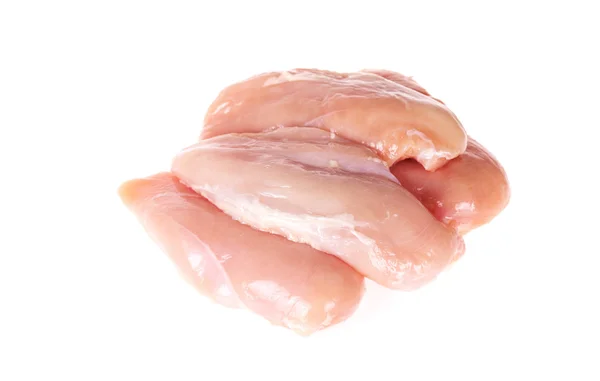 Fresh chicken isolated on white — Stock Photo, Image