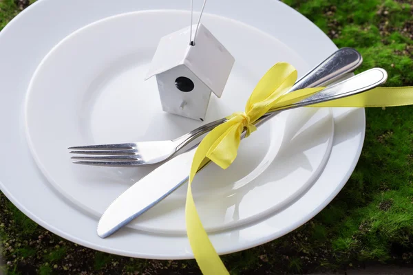 Easter  table setting — Stock Photo, Image