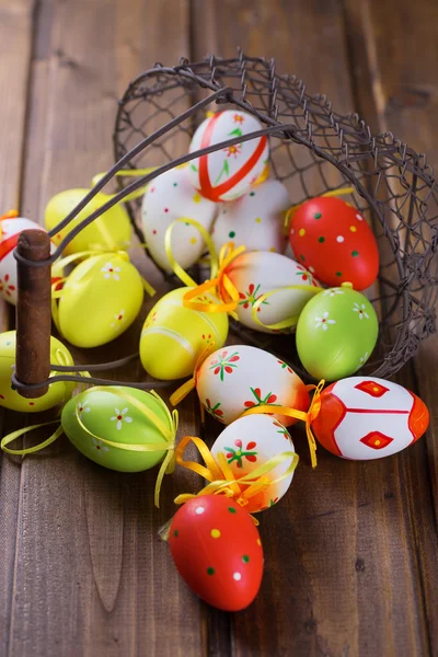 Uova di Pasqua in Secchio — Foto Stock