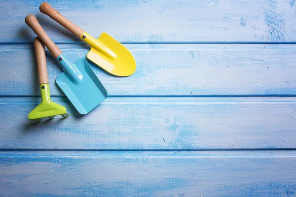 Gartengeräte für Kinder — Stockfoto