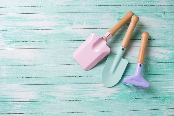 Kids garden tools — Stock Photo, Image