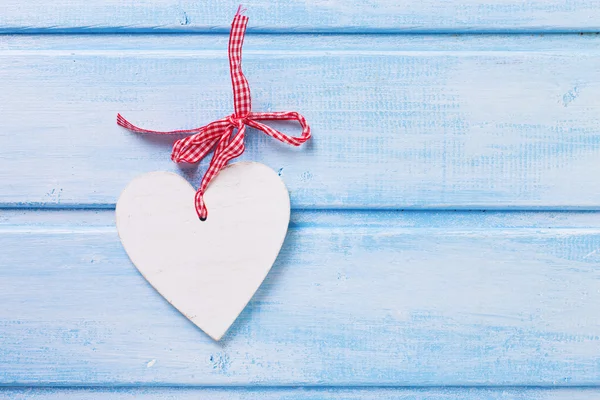 Heart on wooden background — Stock Photo, Image