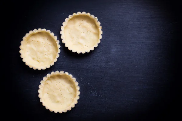 Pasta per crostate in scatola — Foto Stock