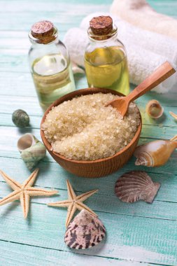 Spa ya da sağlık ayarı.