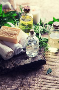 Spa ya da sağlık ayarı.