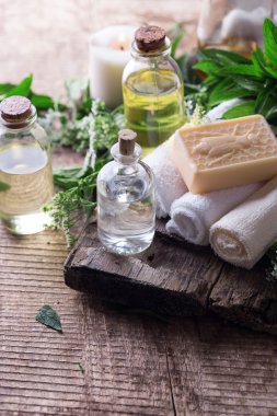 Spa ya da sağlık ayarı.