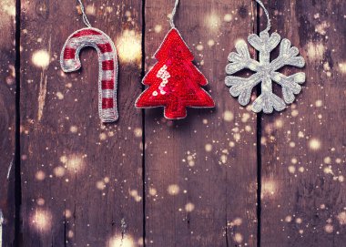 Noel süslemeleri arka plan