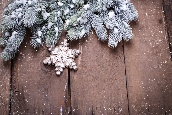 Natal decoração floco de neve — Fotografia de Stock