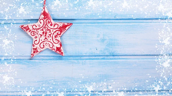 Jul dekoration stjärna — Stockfoto