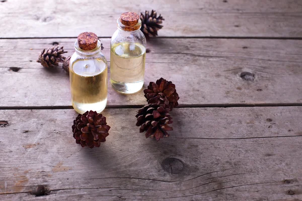 FIR tree základní vůně oleje — Stock fotografie