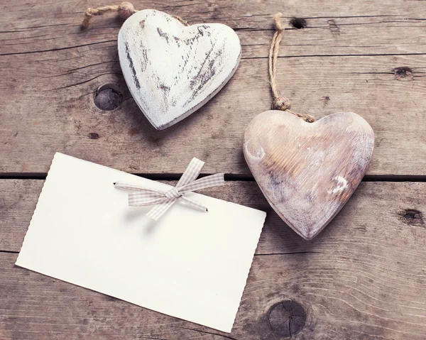 Şirin dekoratif Kalpler — Stok fotoğraf