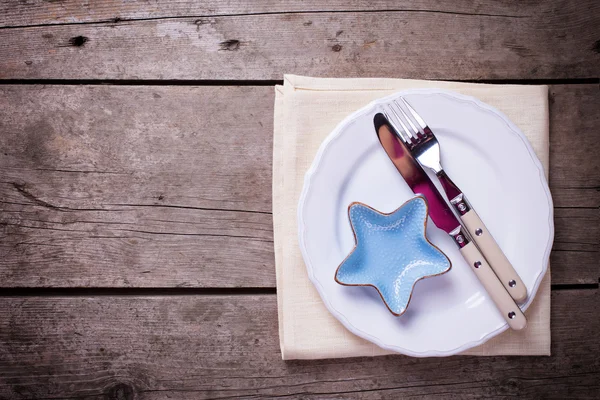 Nautical table setting — Stock Photo, Image