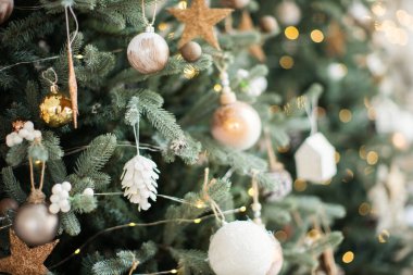 Güzel bir Noel süsü. Tatil kavramı.