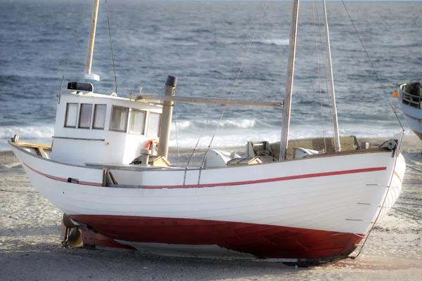 Deense vissersboot — Stockfoto