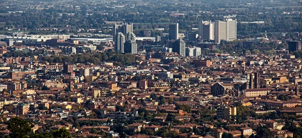Vista Panorámica Ciudad Bolonia Centrada Distrito Fiera Italia — Foto de Stock
