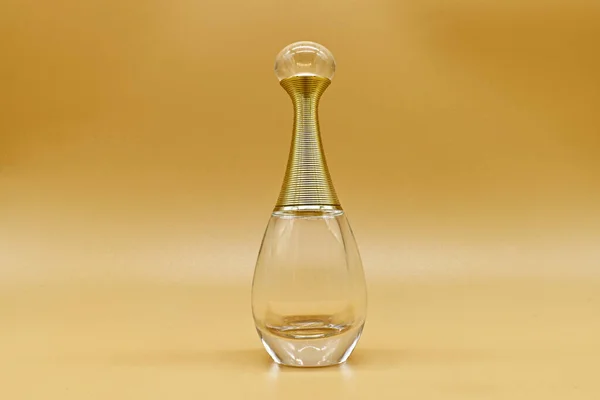 Bologna Italy November 2020 Adore Dior Perfume Golden Background — Stock Photo, Image