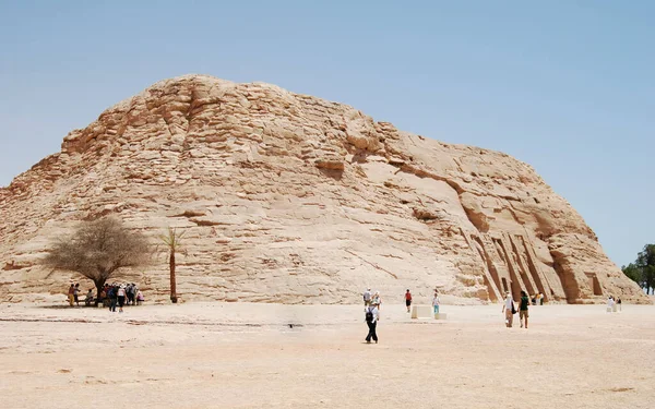 Estructuras Artificiales Camufladas Para Contener Templo Abu Simbel Después Reubicación — Foto de Stock