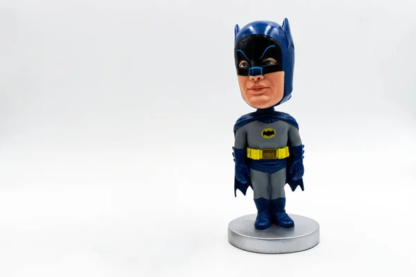 Batman Action Figure 1966 Batman Television Series Space Text — Stock Photo, Image