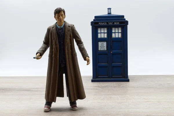 Bologna Italy September 2021 Action Figure David Tennant Doctor Who — Stock Photo, Image