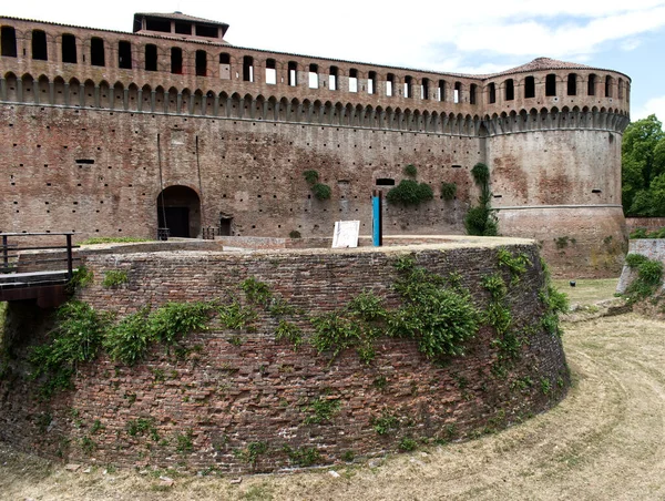 Het Beroemde Middeleeuwse Kasteel Van Imola Fort Van Imola Bologna — Stockfoto