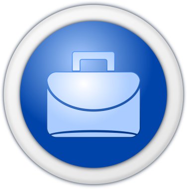 Evrak Çantası'nı düğmesi mavi