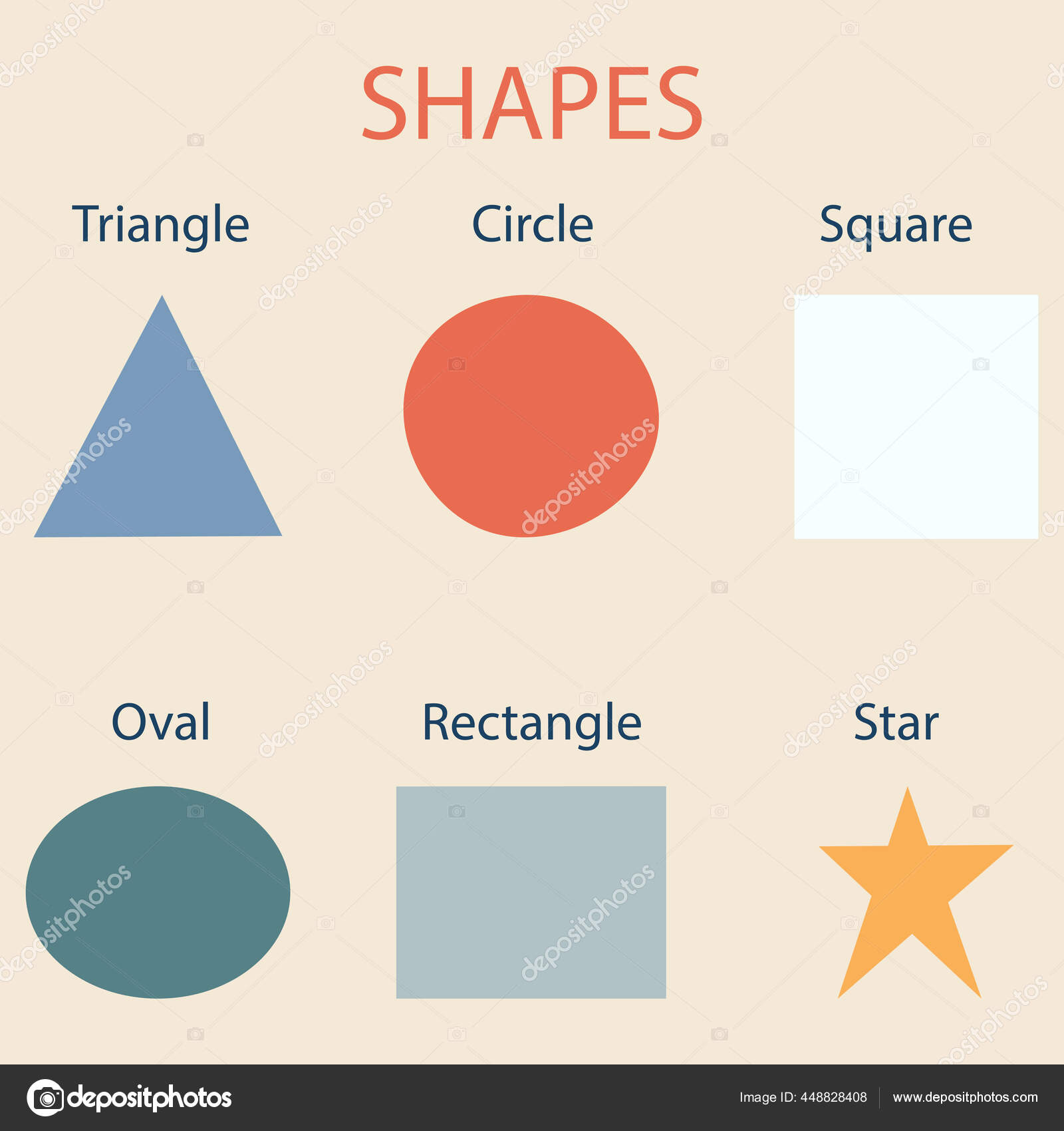 LEARN THE SHAPES: Aprenda as formas em inglês 