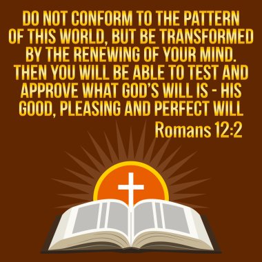 Hıristiyan motivasyon alıntısı. İncil ayeti. Çapraz ve parlayan güneş