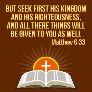 Hıristiyan motivasyon alıntısı. İncil ayeti. Çapraz ve parlayan güneş