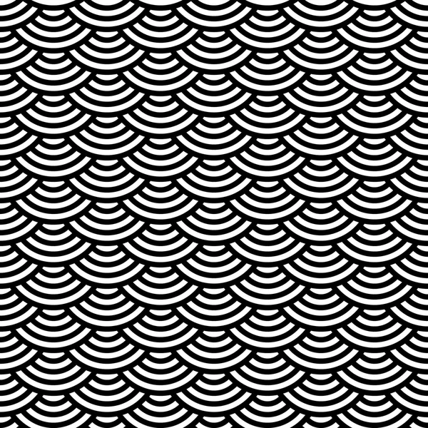 Patrón geométrico abstracto sin costura. Adorno escamoso . — Archivo Imágenes Vectoriales