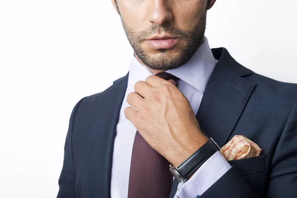 Suit and tie — Stock Photo, Image