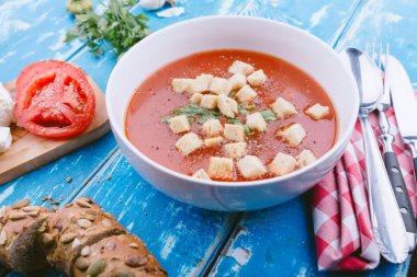 domates çorbası