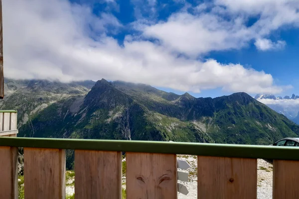 Vista Panorámica Las Montañas Desde Refugio Cornisello Valle Nambrone Trentino — Foto de Stock